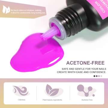 FAVAI Airbrush Gel Nail Polish 12 Colors Set for Nail Art