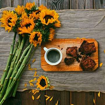 Cindeer Set of 20 Gauze Cheesecloth Napkins Rustic Boho Dinner Wrinkled Cloth Decorative Napkins for Home Wedding Party Dinner Table Decoration 19.7 x 19.7 Inch(Camel Color)