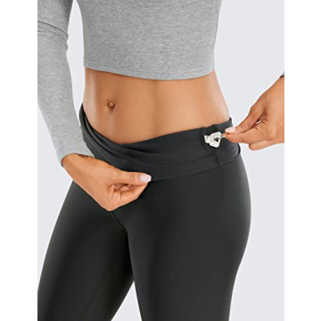 CRZ YOGA Thermal Fleece High Waisted Leggings Winter Comfort