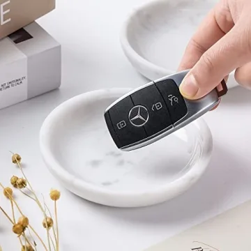 Elegant Natust Marble Jewelry Tray for All Occasions