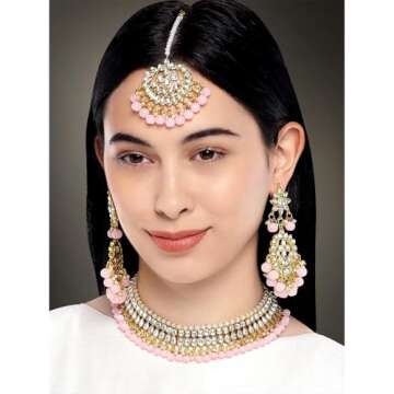 Aheli Ethnic Jewelry Set for Women - Perfect Gift Idea
