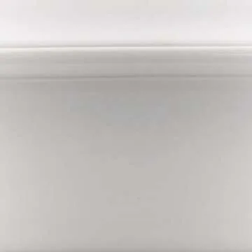 Le Creuset Stoneware Heritage Covered Rectangular Casserole, 4 qt. (12" x 9"), White