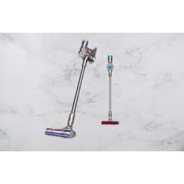 Dyson V7 Advanced Cordless Stick Vacuum Cleaner - Silver - Light Weight to Clean up high, Battery Operated, Portable