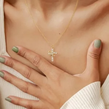 Chic Tewiky Cross Necklace for Women - Faith & Style