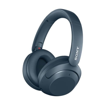 Sony WH-XB910N Extra BASS Noise Cancelling Headphones, Wireless Bluetooth Over The Ear Headset with ...
