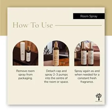 PRISTINE Maldives Villa/Inspired by Marriott Hotel Linen & Room Spray Air Freshener, Made With Essential Oils, Grapefruit, Apple, Ocean Breeze Scent, 3.4oz Pillow Spray