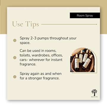 PRISTINE Maldives Villa/Inspired by Marriott Hotel Linen & Room Spray Air Freshener, Made With Essential Oils, Grapefruit, Apple, Ocean Breeze Scent, 3.4oz Pillow Spray