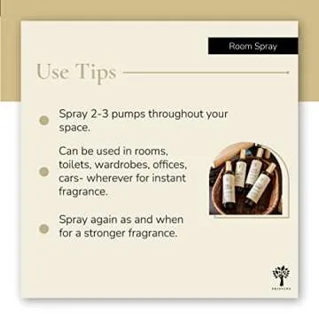 PRISTINE Maldives Villa/Inspired by Marriott Hotel Linen & Room Spray Air Freshener, Made With Essential Oils, Grapefruit, Apple, Ocean Breeze Scent, 3.4oz Pillow Spray