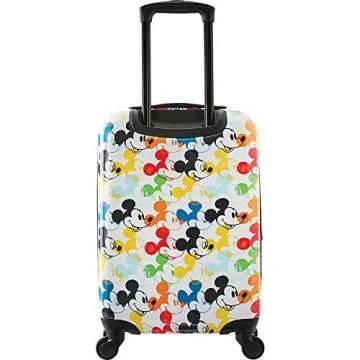 American Tourister Disney Hardside Luggage with Spinner Wheels, Mickey Mouse 2, 2-Piece Set (18/21)