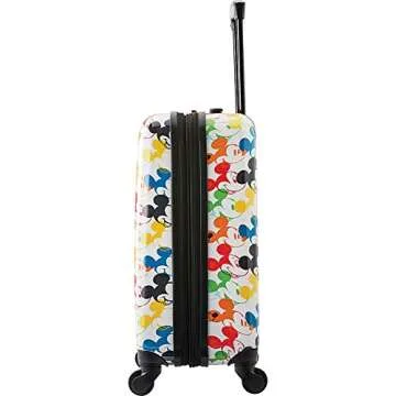 American Tourister Disney Hardside Luggage with Spinner Wheels, Mickey Mouse 2, 2-Piece Set (18/21)
