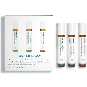Essential Oils Set - Natural Aromatherapy for Relaxation