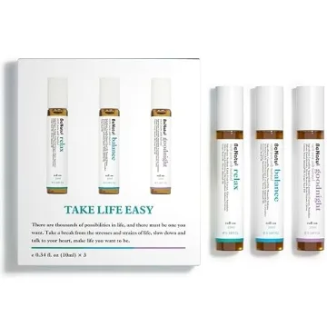 Essential Oils Set - Natural Aromatherapy for Relaxation