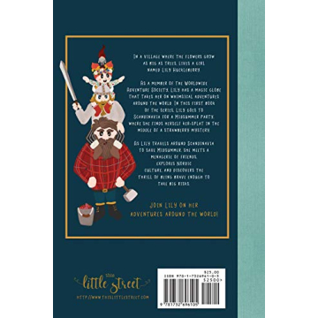 Lily Huckleberry's Scandinavian Adventure Book with Patch