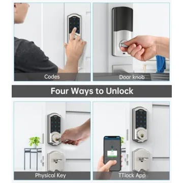 Keyless Smart Deadbolt for Easy Home Security
