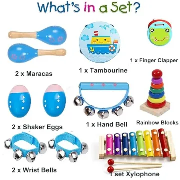 Kids Musical Instruments Set for Preschool Education