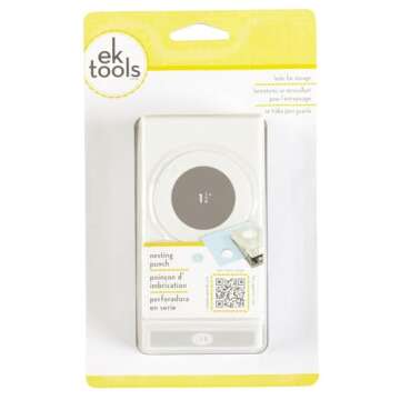 EK Tools Circle Punch 1.25 Inch With Safety Lock for Crafting Projects