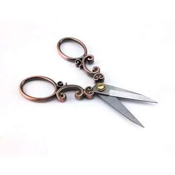 yueton Vintage European Embroidery Scissors for Crafters