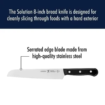 HENCKELS 8-inch Bread Knife - German Engineered and Razor-Sharp