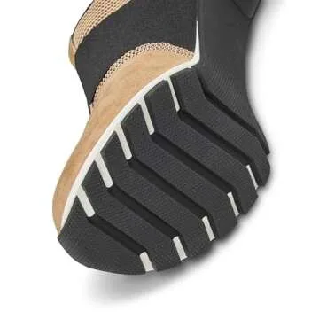 Sneex - The Icon Hy-Heel Sneaker - Camel/Black, 11