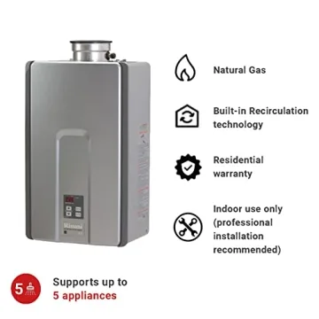 Rinnai RL94IN Tankless Hot Water Heater 9.8 GPM Natural Gas