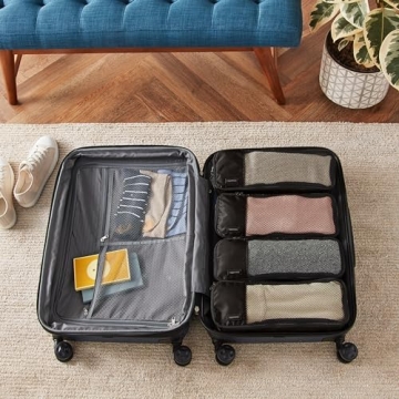 Amazon Basics Packing Travel Organizer Cubes Set 4-Piece