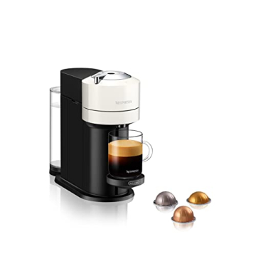 Nespresso Vertuo Next Coffee and Espresso Machine by De'Longhi – White, Innovative & User-Friendly