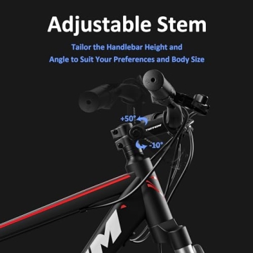 Totem Electric Mountain Bike with 1000W Motor and 21 Speed