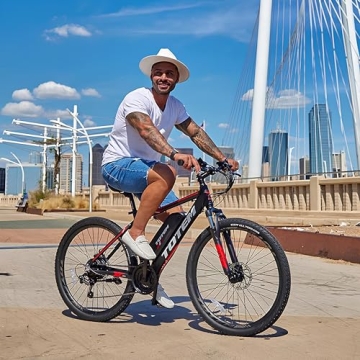 Totem Electric Mountain Bike with 1000W Motor and 21 Speed