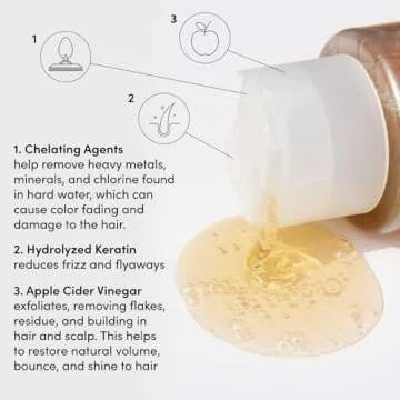 OUAI Detox & Anti-Dandruff Shampoo Set for Healthy Scalp