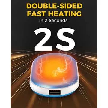 JUANANIUG Rechargeable Hand Warmers for Winter Fun