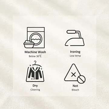 Top Finel Cream White Velvet Pillow Covers Set of 2