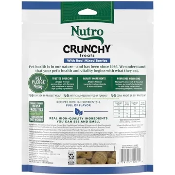 Nutro Crunchy Dog Treats with Real Mixed Berries - 16oz