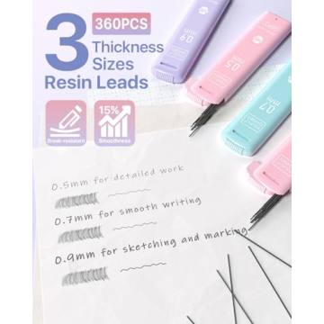 Four Candies Cute Mechanical Pencil Set for All Ages