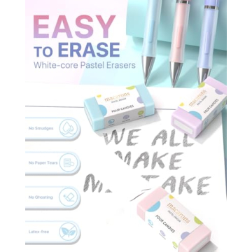 Four Candies Cute Mechanical Pencil Set for All Ages