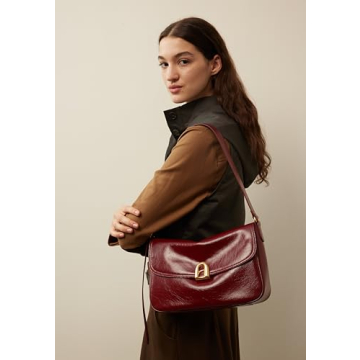 LA FESTIN Large Leather Purses - Stylish Crossbody Bag