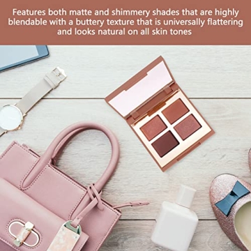 Mellow Eyeshadow Quad - Matte & Shimmer Shades Palette