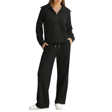 XIEERDUO Plus Size Two Piece Sweatset for Women