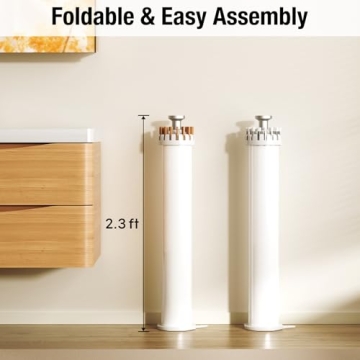 Durable kenvc Tripod Clothes Drying Rack for Small Spaces