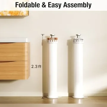 Durable kenvc Tripod Clothes Drying Rack for Small Spaces