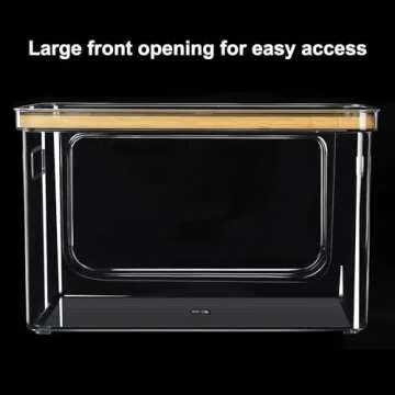 Spacemart Stackable Storage for Laundry Room Organization Extra Large Trash Bag Dispenser