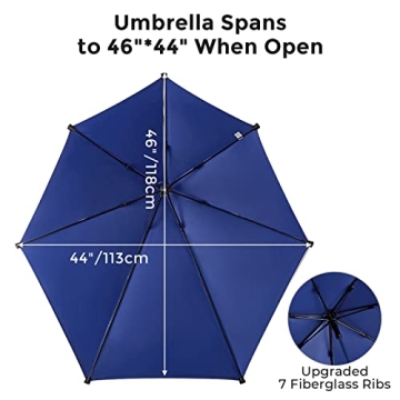 G4Free UPF 50+ Umbrella - Adjustable for Any Outdoor Activity