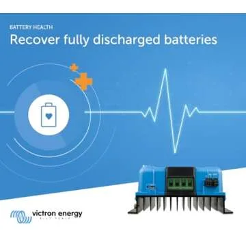 Victron Energy SmartSolar MPPT Tr Solar Charge Controller (Bluetooth) - Charge Controllers for Solar Panels - 150V, 60 amp, 12/24/36/48-Volt