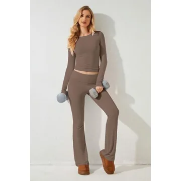 MISSACTIVER Women's Two Piece Yoga Tracksuit Comfortable Set