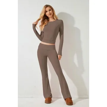 MISSACTIVER Women's Two Piece Yoga Tracksuit Comfortable Set