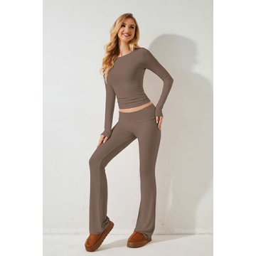 MISSACTIVER Women's Two Piece Yoga Tracksuit Comfortable Set