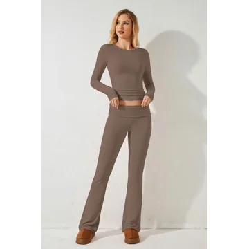 MISSACTIVER Women's Two Piece Yoga Tracksuit Comfortable Set