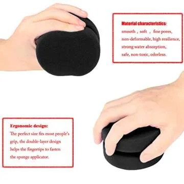 Akeplon Paint Sponge Applicator Pack for Creative Projects