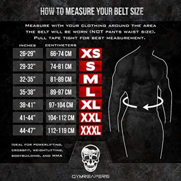 Durable Gymreapers Crossfit Nylon Weightlifting Belt