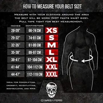 Durable Gymreapers Crossfit Nylon Weightlifting Belt