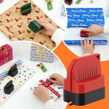 LIZAAL Wrapping Paper Cutter | 2-Pack for Effortless Gift Wrapping